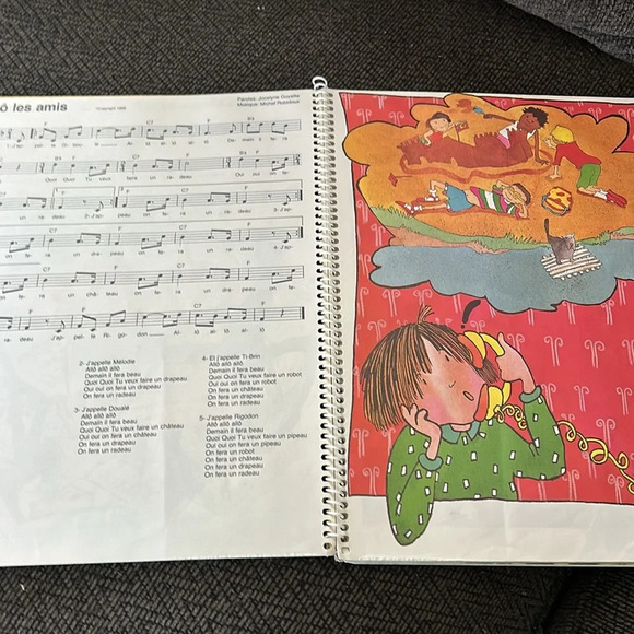 Passe-Partout Chansons et Comptines vol.3 Télé Québec Marie Eykel 1985 French - Picture 2 of 2